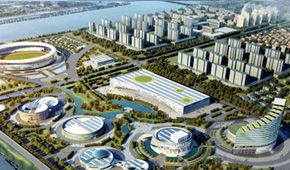 宜都市市民活动中心效果图